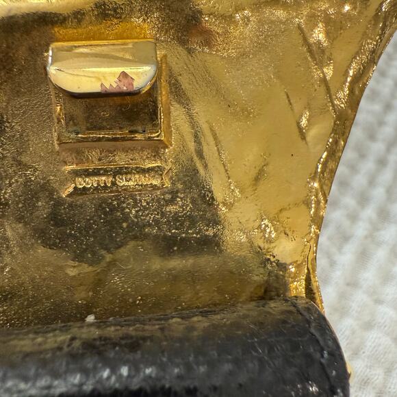 Dotty Smith Belt Size 28 - 32 Genuine Snake Belt Large Zebra Head Buckle - Picture 4 of 12